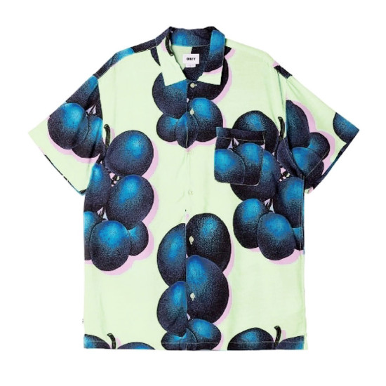 Obey Ανδρικό πουκάμισο Blueberries SS Shirt